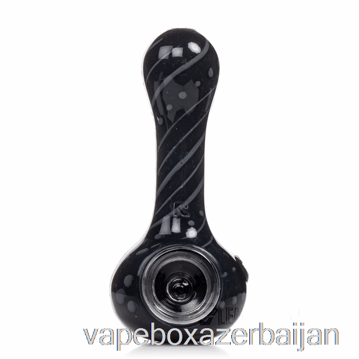 E-Juice Vape Eyce ORAFLEX Floral Silicone Spoon Black / Gray